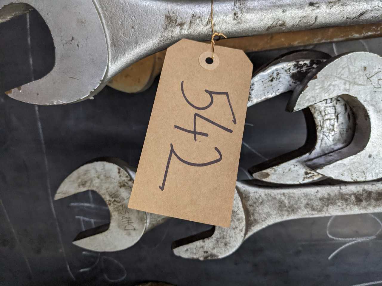 Various Size Wrenches - HAND TOOLS