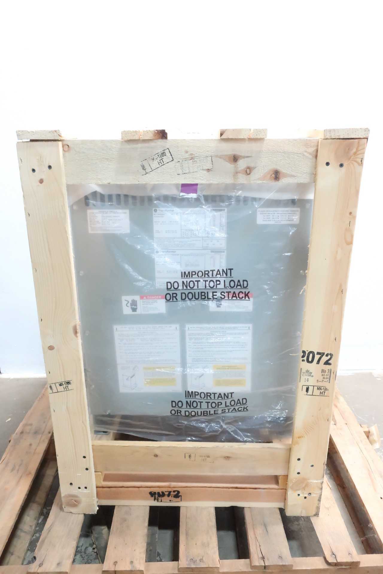 GENERAL ELECTRIC GE 9T83K3623G62 3PH 45KVA 600V-AC 480V-AC VOLTAGE TRANSFORMER - CONTROL TRANSFORMERS