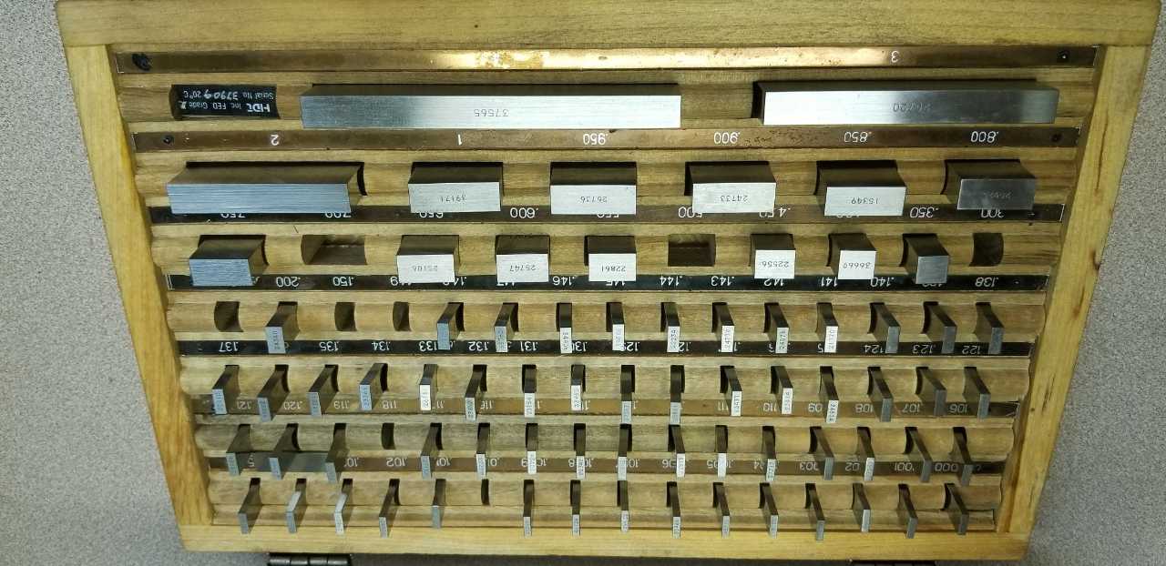 HDT Gauge Block Set - INSTRUMENTATION