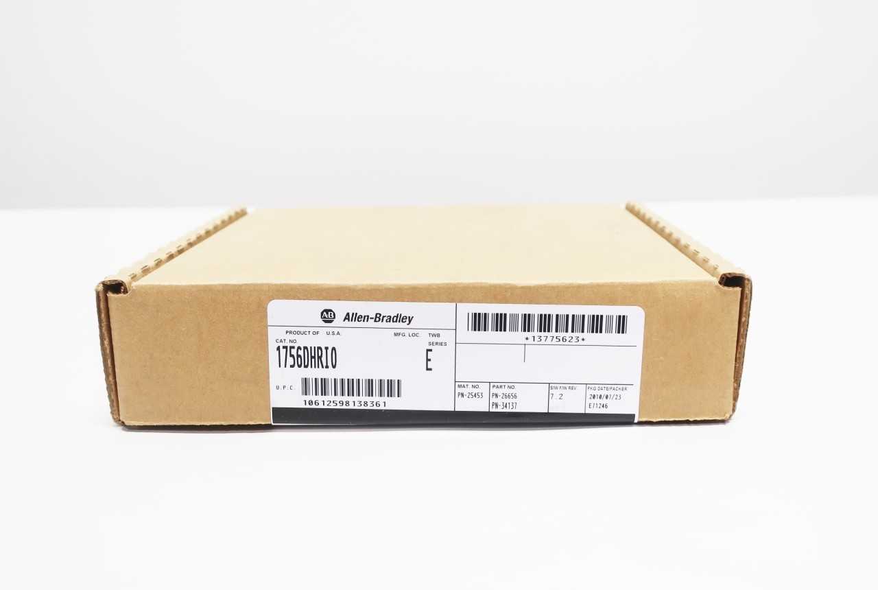 ALLEN BRADLEY 1756-DHRIO CONTROLLOGIX SER E INTERFACE COMMUNICATION MODULE - AUTOMATION & CONTROLS