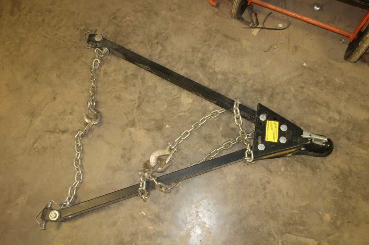 REESE TOW CHAMP TOWING BAR WINCH - MATERIAL HANDLING