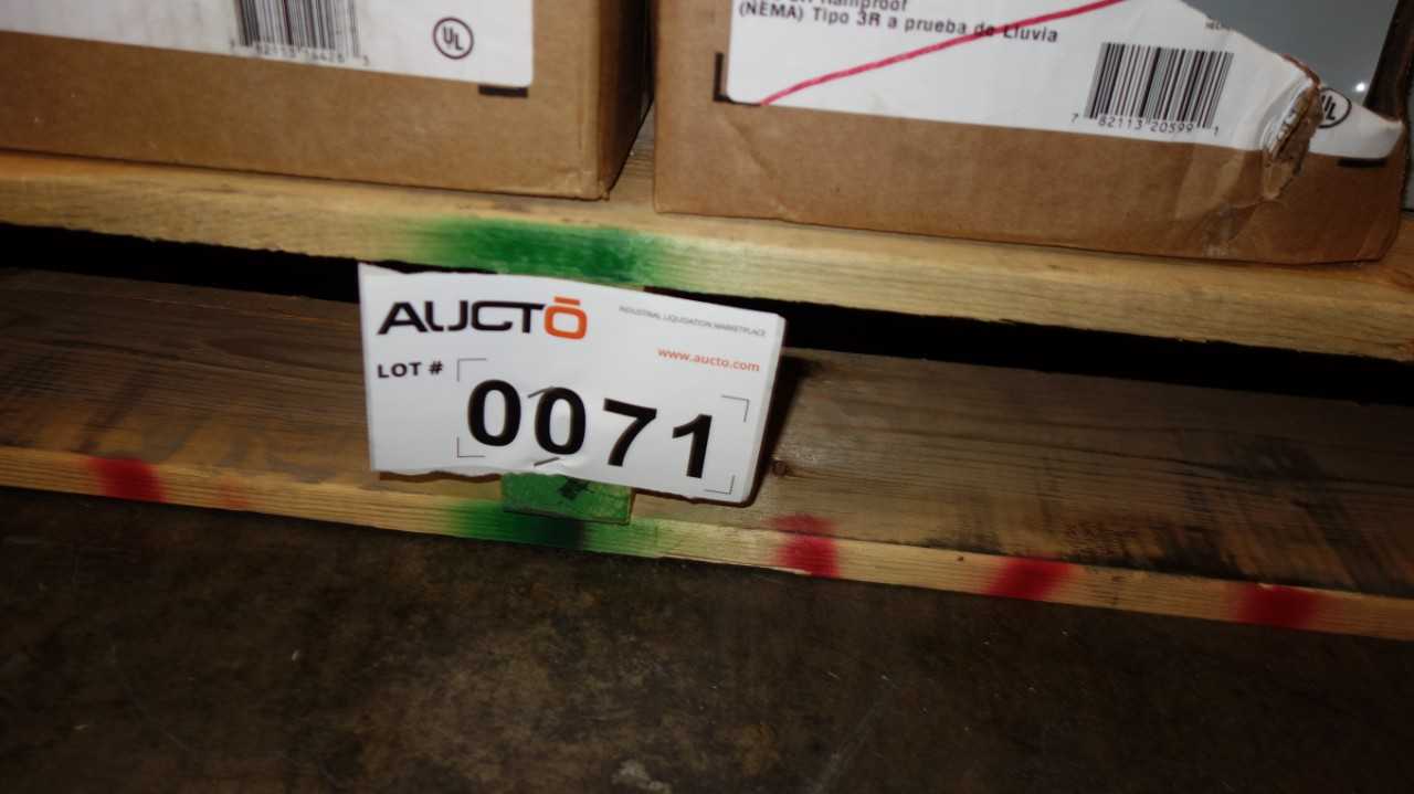1 PALLET OF EATON ASSORTED DISCONNECT SWITCHES, STARTERS - ELECTRICAL COMPONENTS