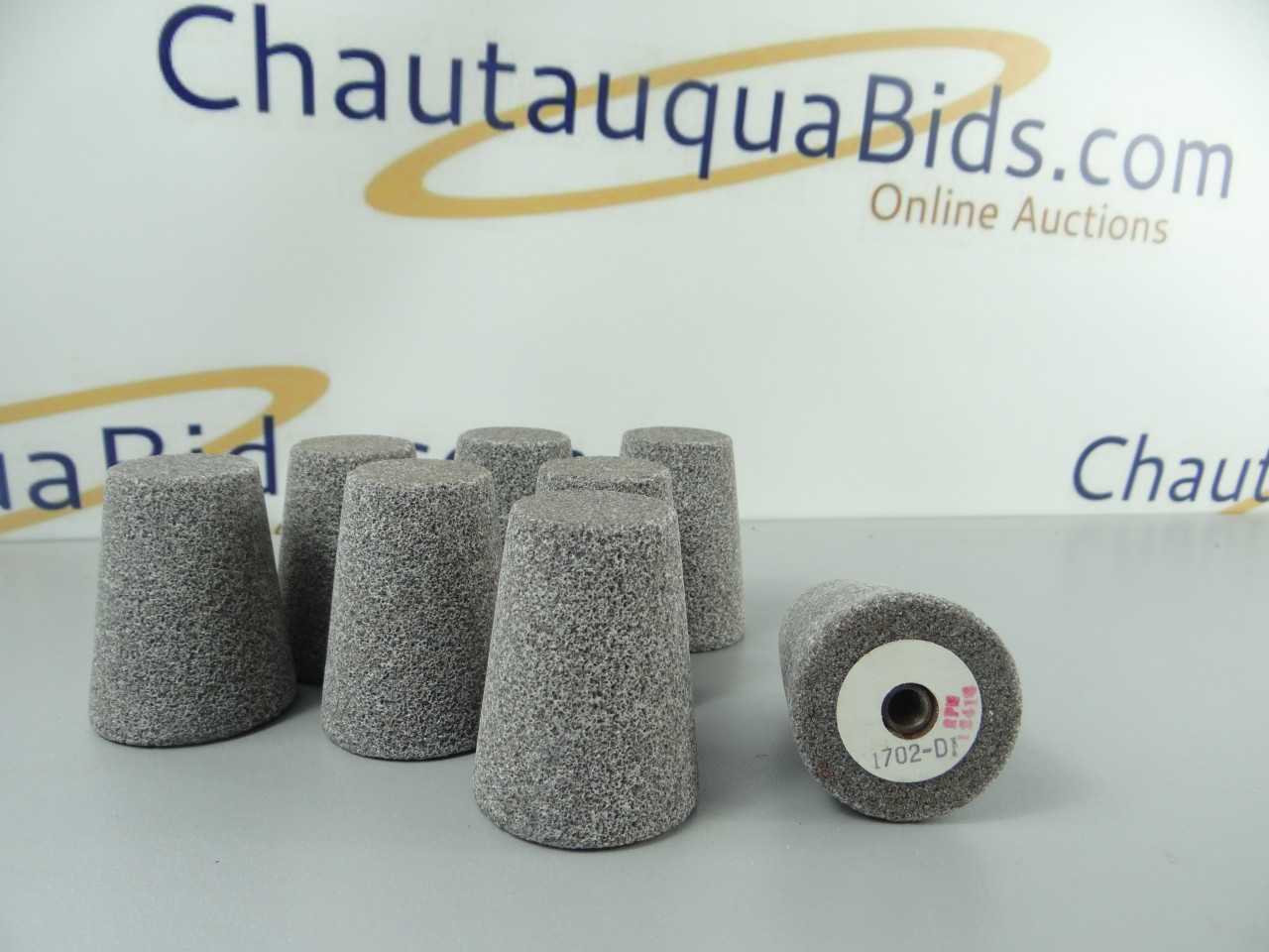 Lot of 8 NEW Type 17 Cone Gray Grinding Wheels FA302 JVS - GRINDING WHEELS