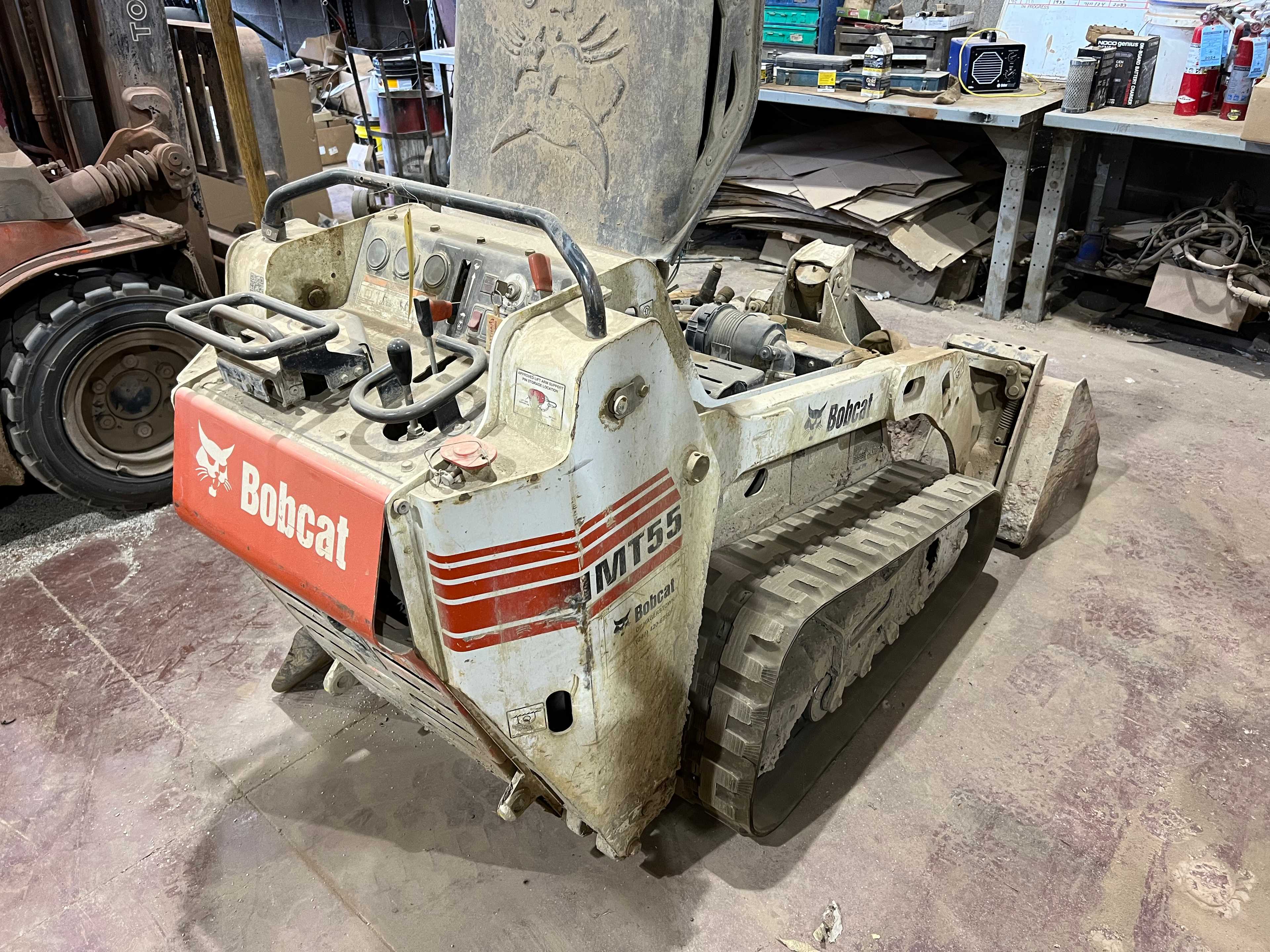 2007 BOBCAT MT55 WALK BEHIND SKID STEER LOADER