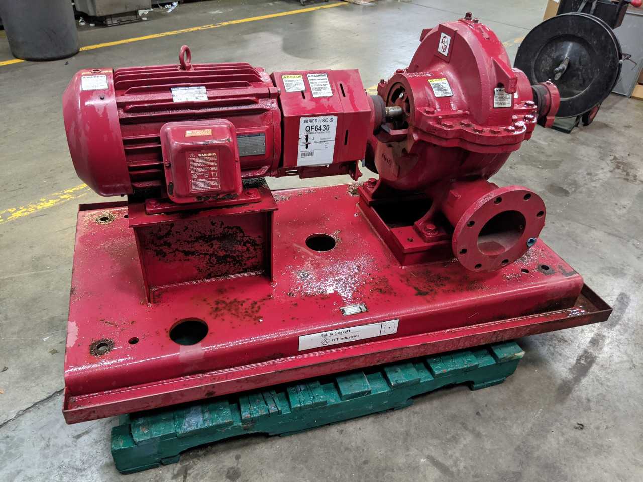 Bell and Gossett HSC-S Pump QF6430 6x8x12s - PUMPS