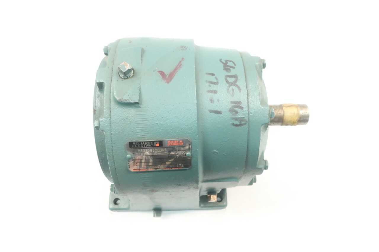 RELIANCE M632091003NS 56DG16A MASTER XL 2HP 17:1 INLINE GEAR REDUCER - GEAR REDUCERS