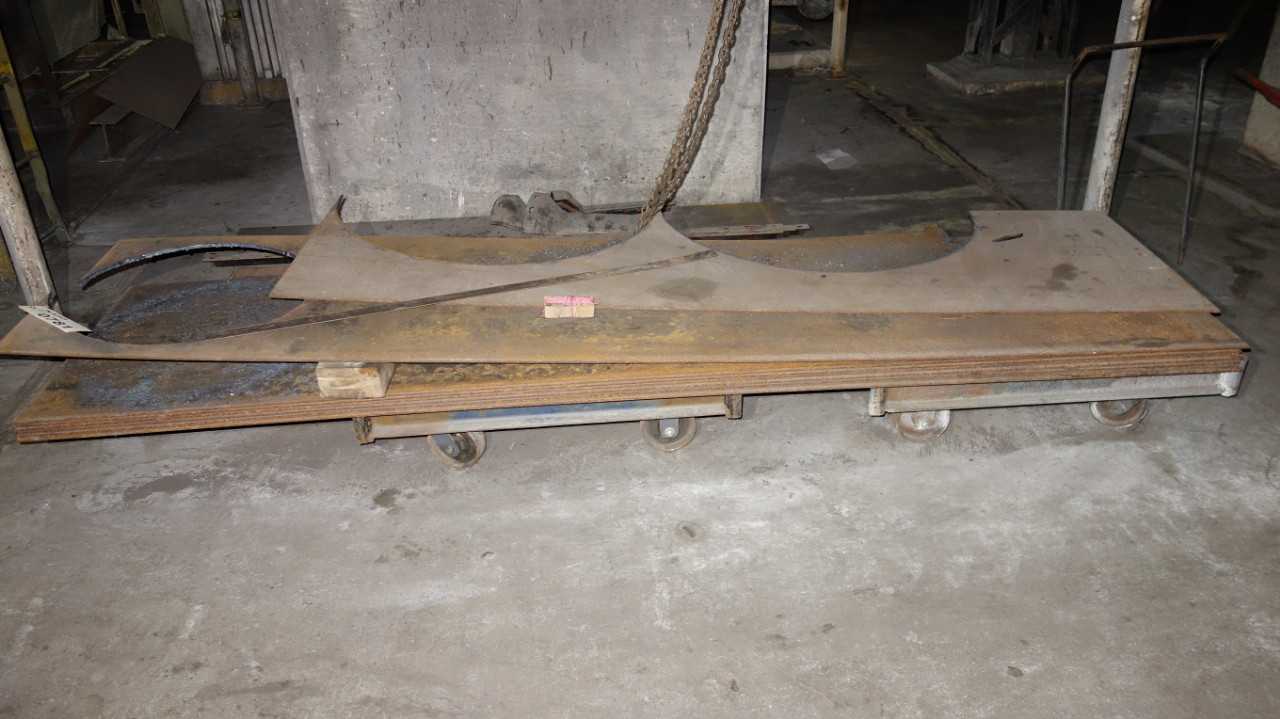 METAL PLATE STOCK, 2X CARTS - MISCELLANEOUS