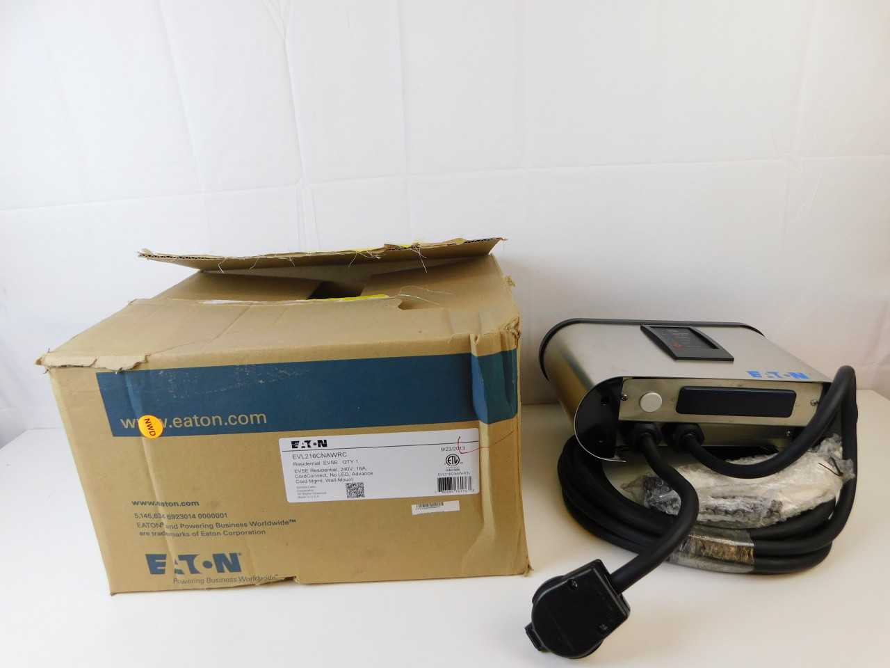Lot of 1x EVL216CNAWRC Electric Vehicle Charger - MATERIAL HANDLING