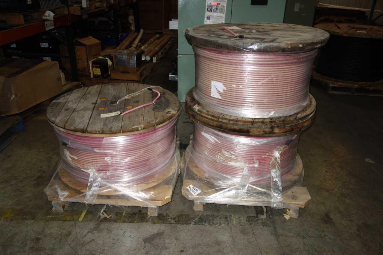 3 SPOOLS OF ELECTRO CABLES, FIRE ALARM FT4 2/C ARMOURED AND JACKETED 1000M - ELECTRICAL COMPONENTS