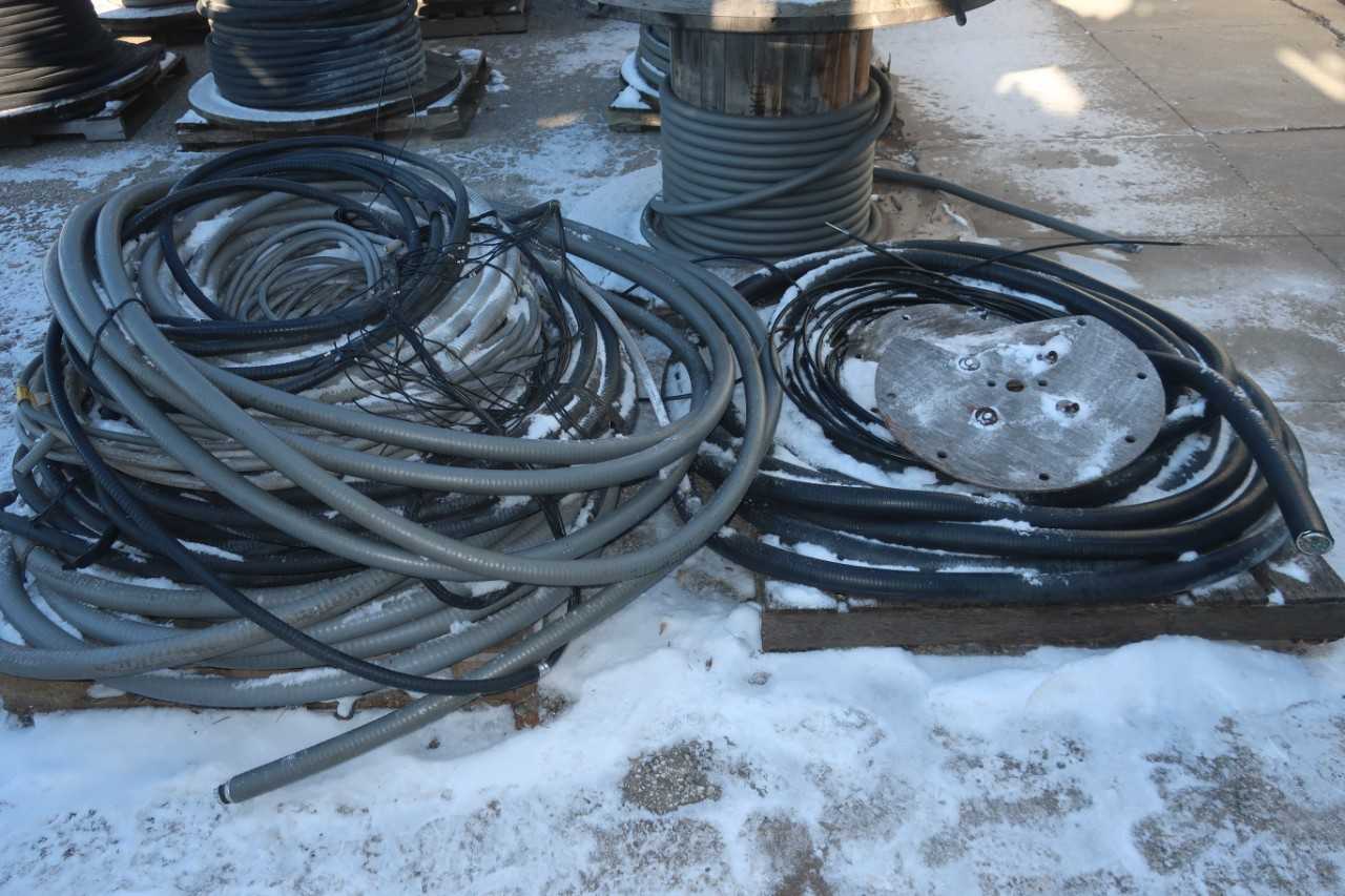 2 PALLETS OF ASSORTED INSULATED CABLE-WIRE - ELECTRICAL COMPONENTS