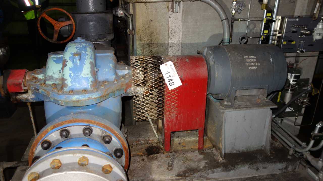 LOT OF 2 WORTHINGTON D1011 3X2X6 PUMP 30HP MOTOR - ELECTRIC MOTORS