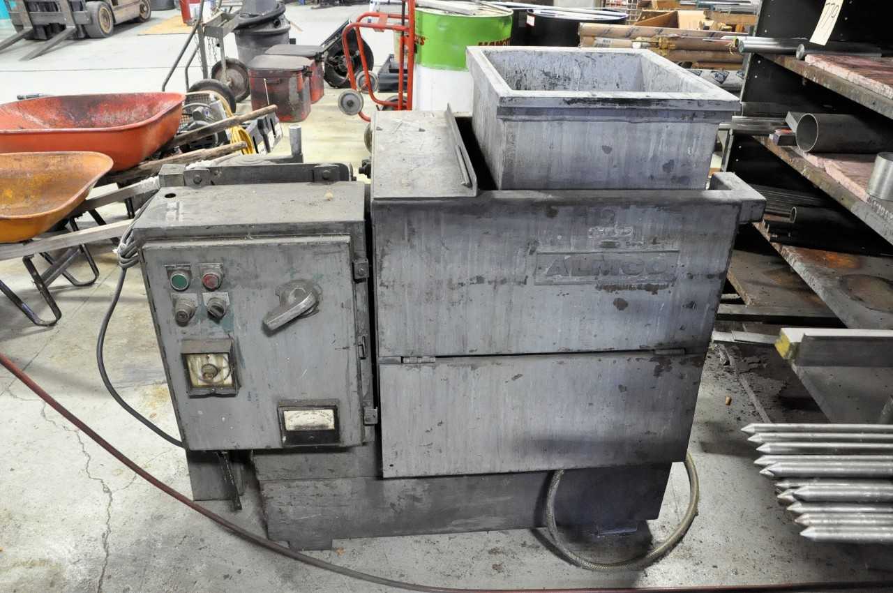 Almco Vibratory Parts Finisher with Finishing Stone Supply - MACHINING ACCESSORIES & TOOLING