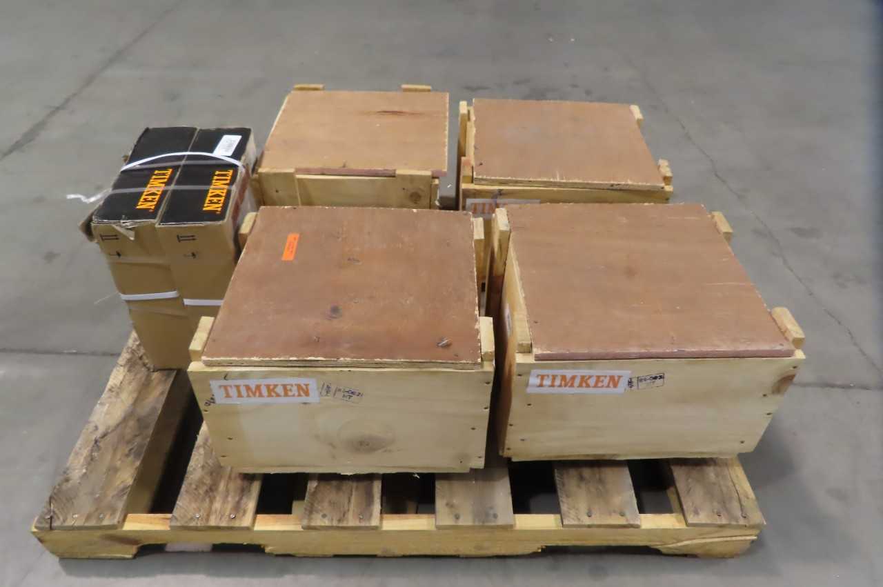 1 PALLET OF ASSORTED TIMKEN ROLLER BEARINGS, 4X HM237542-90143, 2X NU2234EMA - BEARINGS