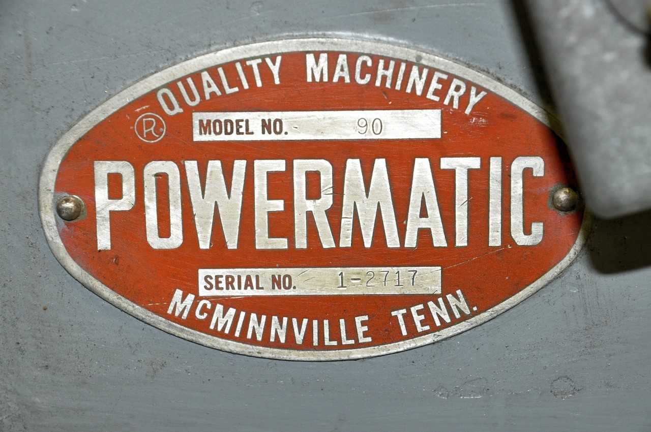 Powermatic Model 90 Geared Head Lathe - LATHES