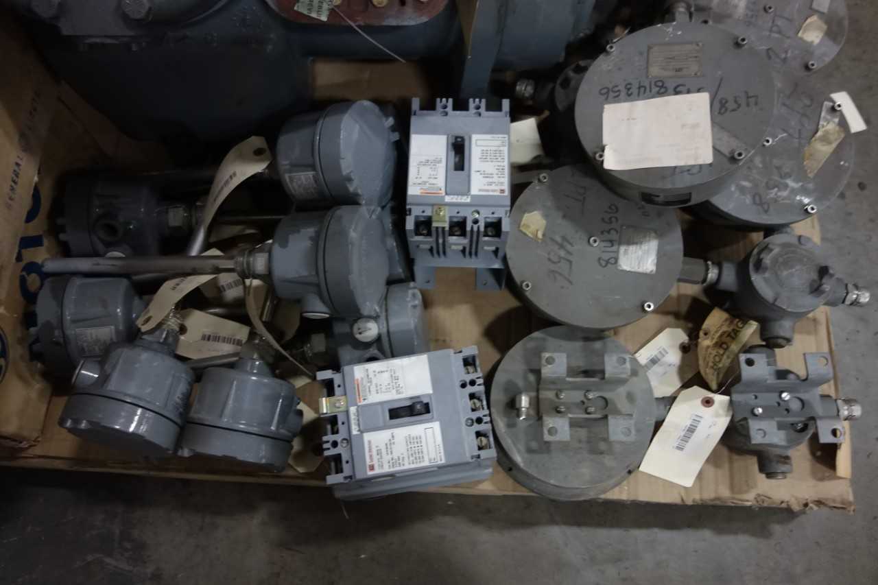 3 PALLETS OF ASSORTED ELECTRICAL - ELECTRICAL COMPONENTS