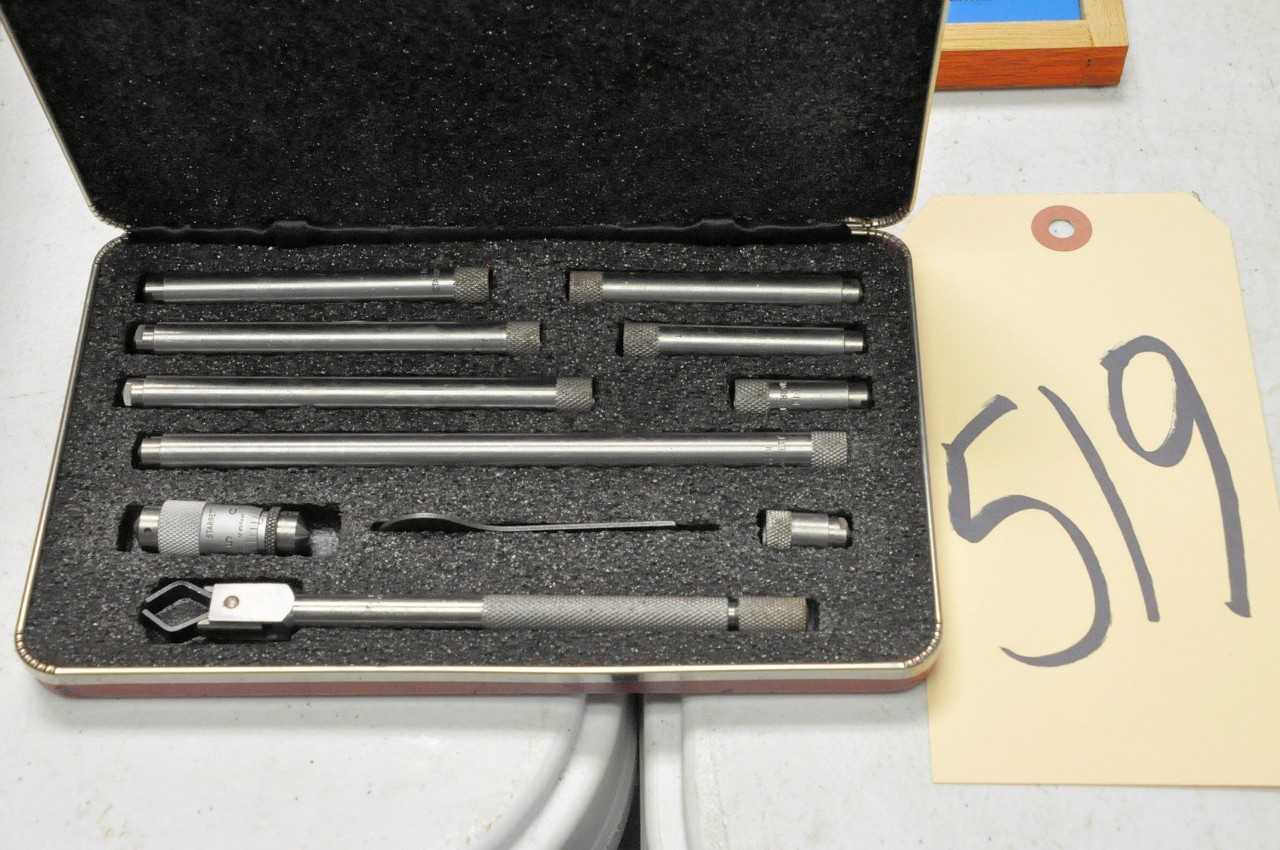 Starrett Model 823 Inside Micrometer Set with Case - ELECTRIC POWER TOOLS