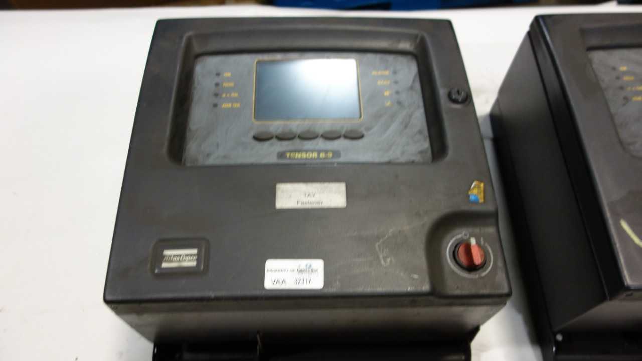 LOT OF 2 ATLAS COPCO PF3109-G-DN-HW TENSOR NUTRUNNER CONTROLLERS 8433 2940 00 - AUTOMATION & CONTROLS