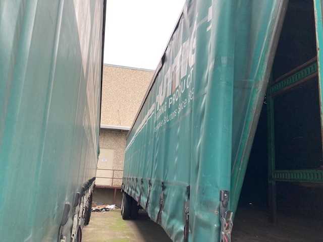 1991 Lufkin 48' Curtainside Trailer - TRAILERS