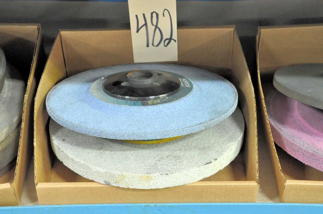 2 Used Grinding Wheels with Hubs in 1 Box - ELECTRIC POWER TOOLS