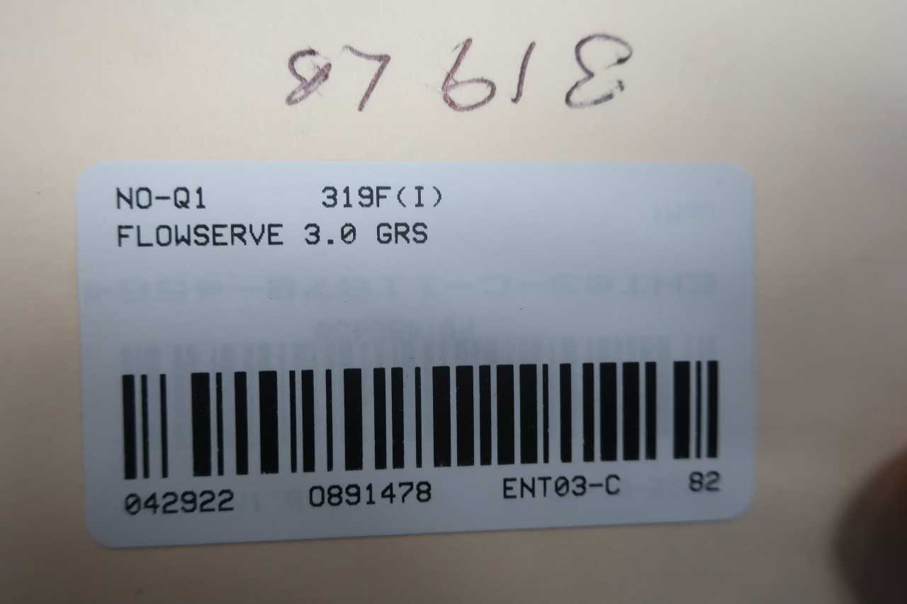 FLOWSERVE 3.0 GRS GEAR PUMP - GEAR PUMP