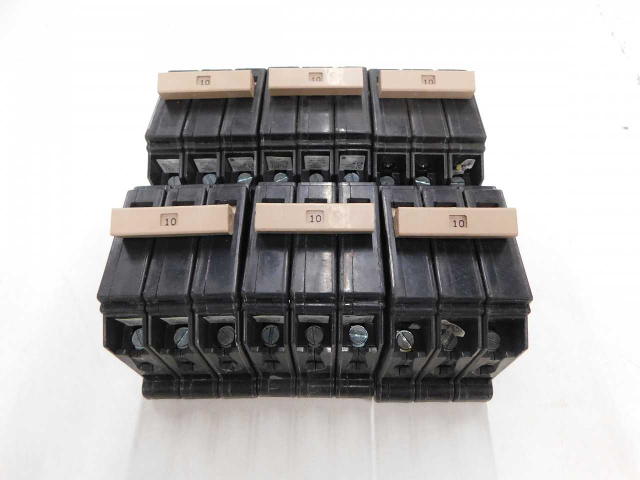 Lot of Quantity 6x CH310 MCB/Residential Circuit Breaker - CIRCUIT BREAKERS