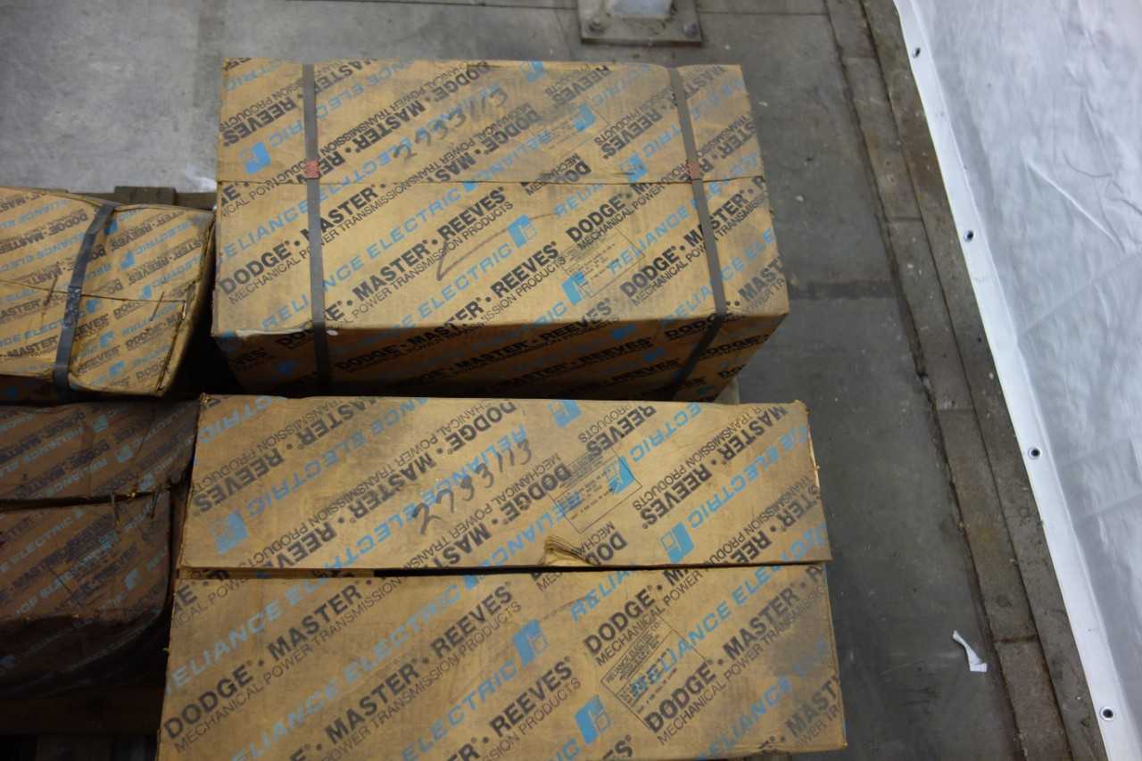 1 PALLET OF ASSORTED DODGE PILLOW BLOCK BEARING HOUSINGS - BEARINGS