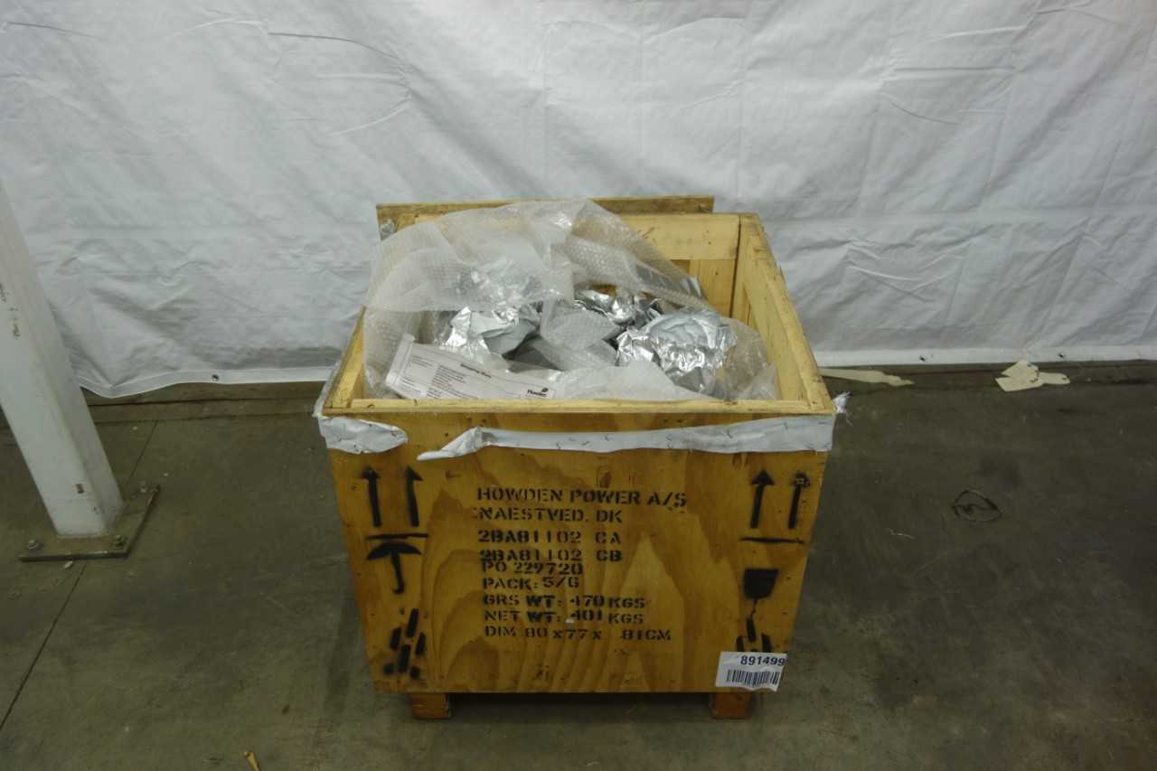 HOWDEN 2BA81102CA SHELL THRUST BEARING - BEARINGS