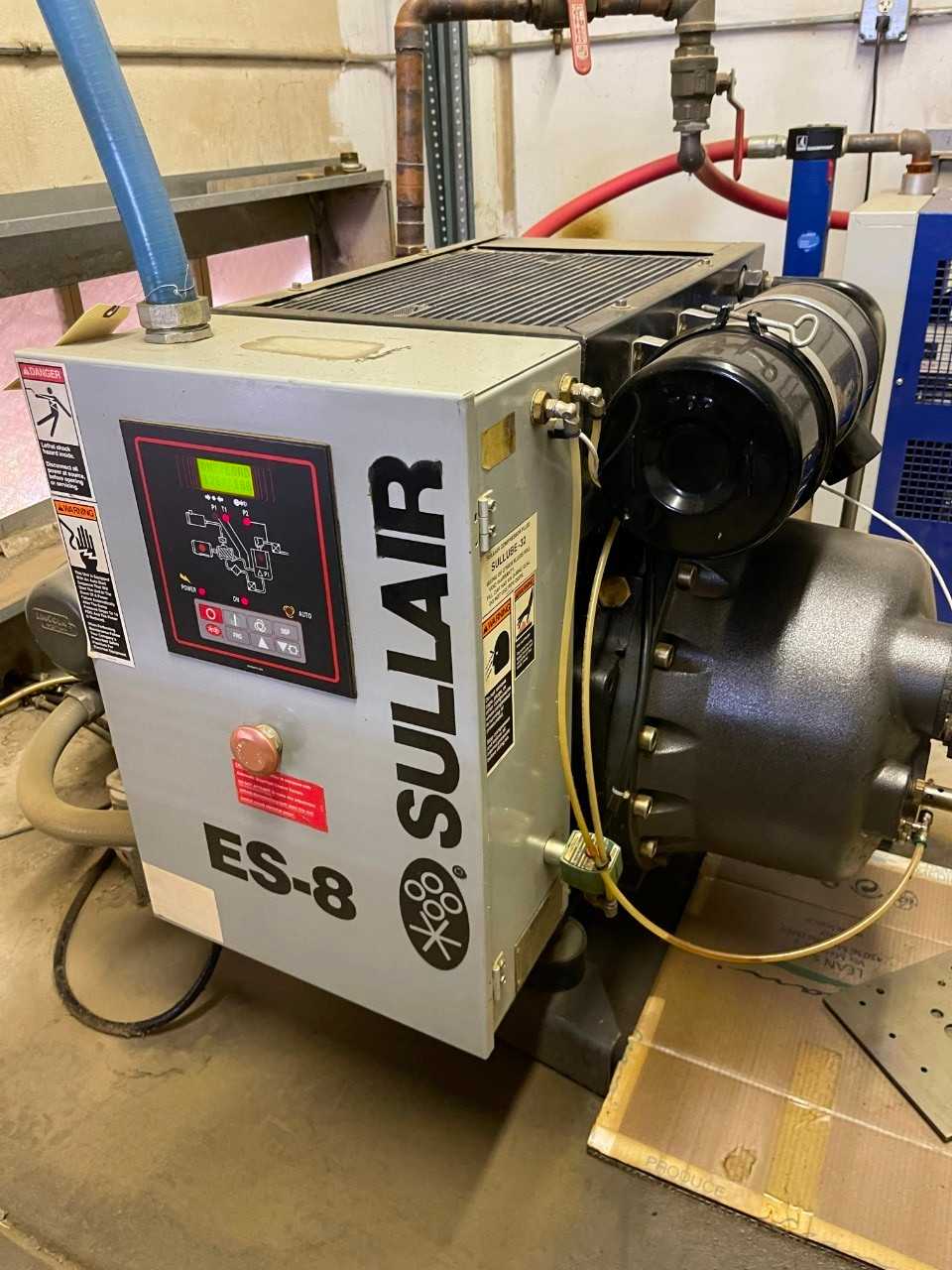 Sullair ES-8 Rotary Screw Air Compressor - AIR COMPRESSORS