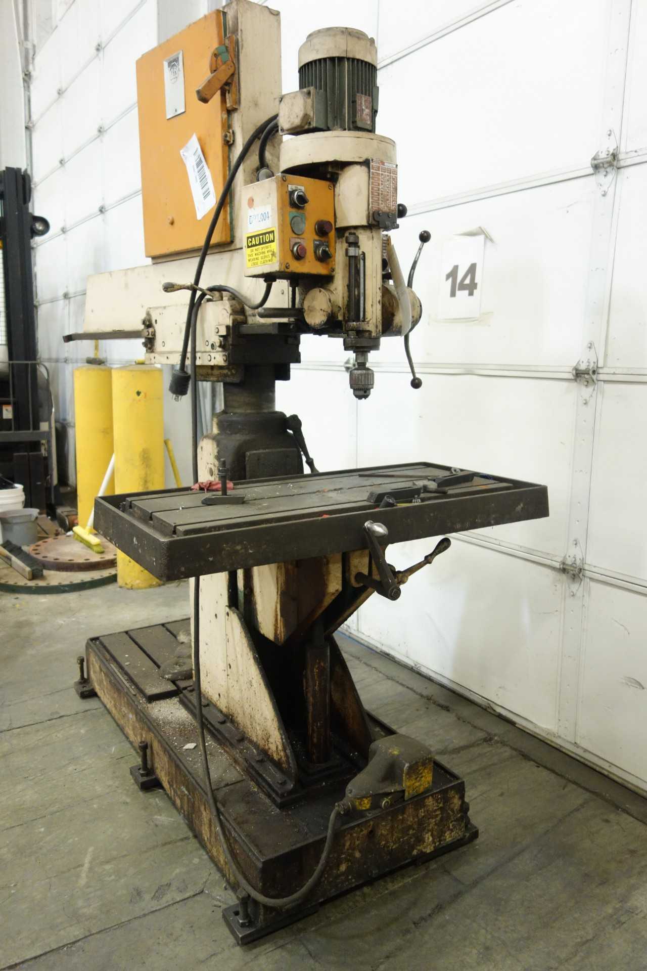 JOHANSSON RADIAL DRILL PRESS - UPRIGHT DRILL PRESSES