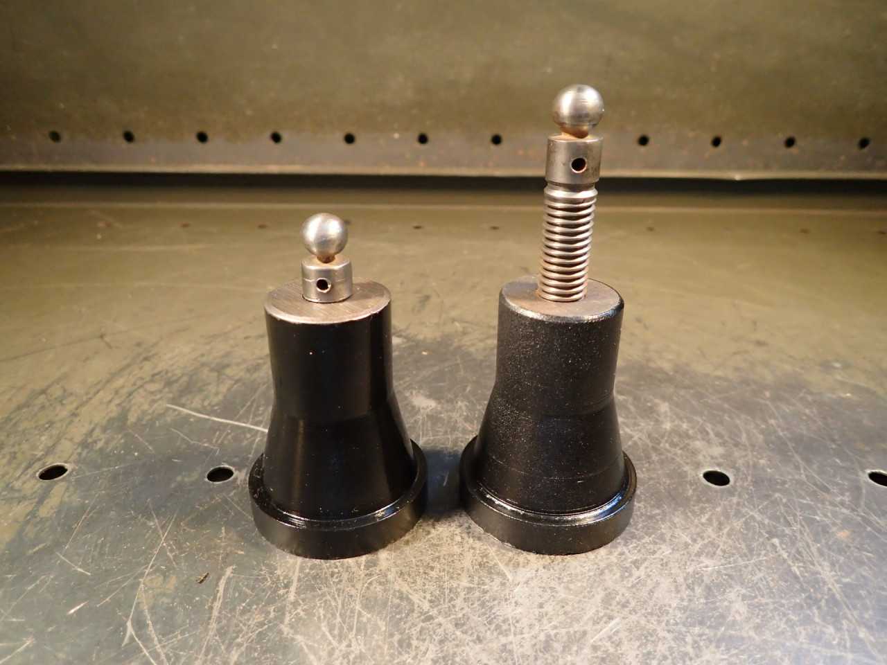 2 Piece Set Machinist Mill Work Holding Leveling Screw Jacks: 3-11/32" to 4-1/2" - END MILLS