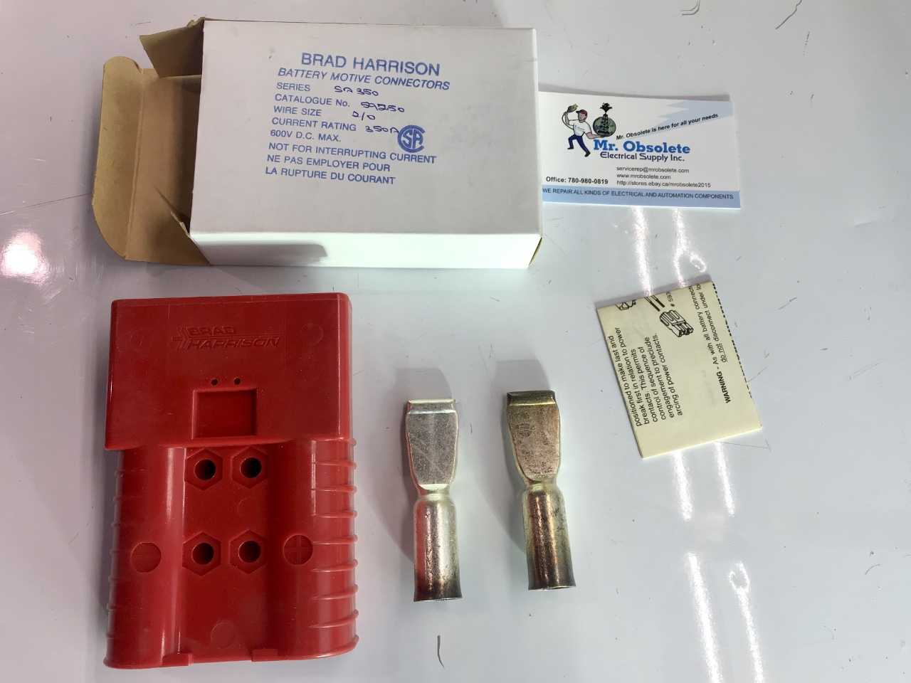 BRAD HARRISON BATTERY CONNECTORS ( QTY 35 )17x350A & 18x175A - MISCELLANEOUS