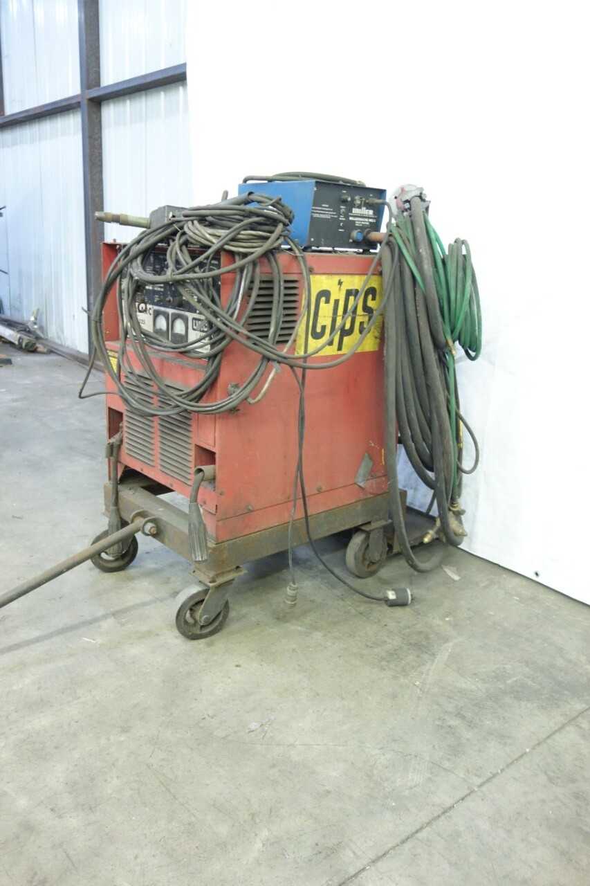 LINCOLN IDEALARC R3S-325 DC ARC WELDER - WELDING EQUIPMENT