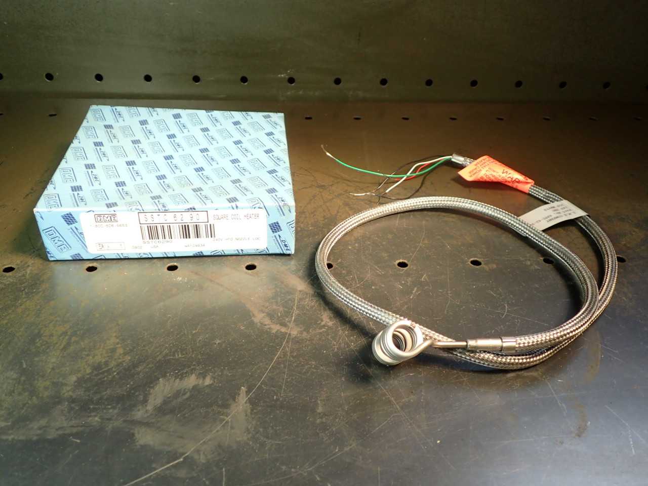 DME SSTC-62-90 Square Coil Heater Heated Nozzle Locator 240V NEW! - ELECTRICAL COMPONENTS