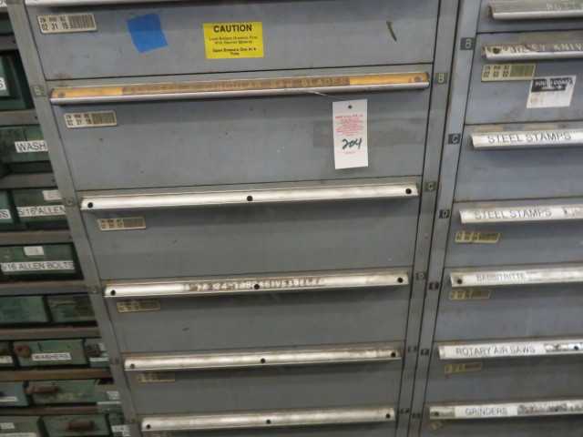 6 Drawer Stanley Vidmar and contents - MISCELLANEOUS