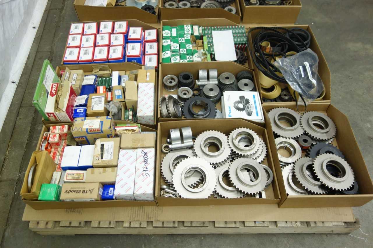 2 PALLETS OF ASSORTED POWER TRANSMISSION REPLACEMENT PARTS - POWER TRANSMISSION