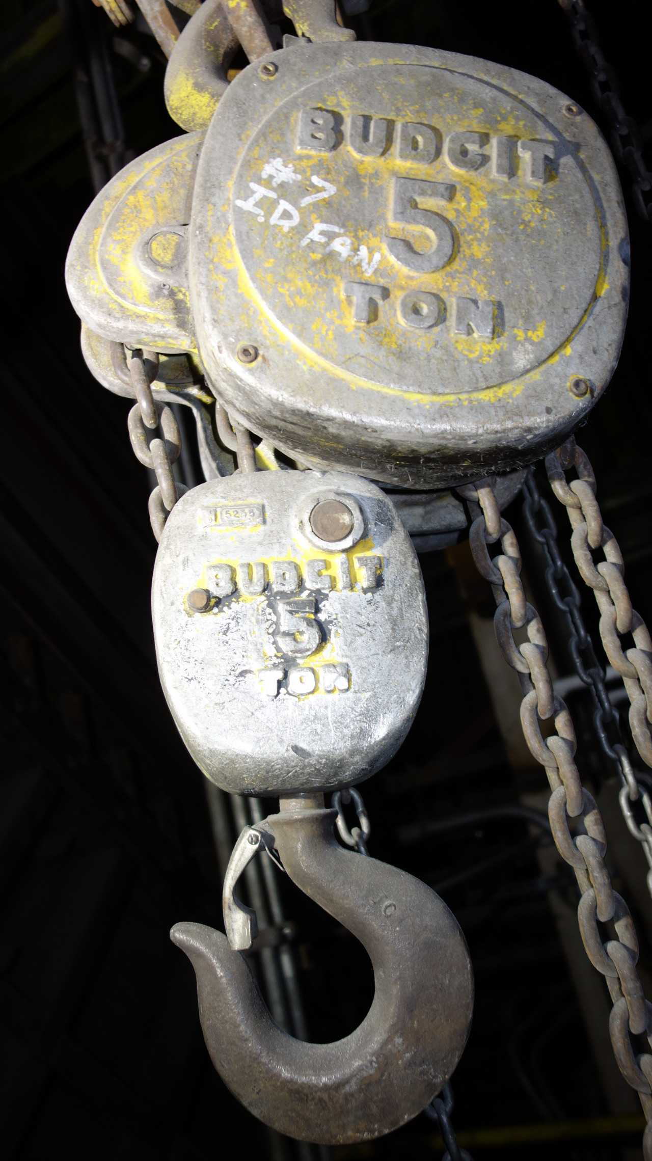 BUDGET 5 TON MANUAL CHAIN HOIST AND TROLLEY - MISCELLANEOUS
