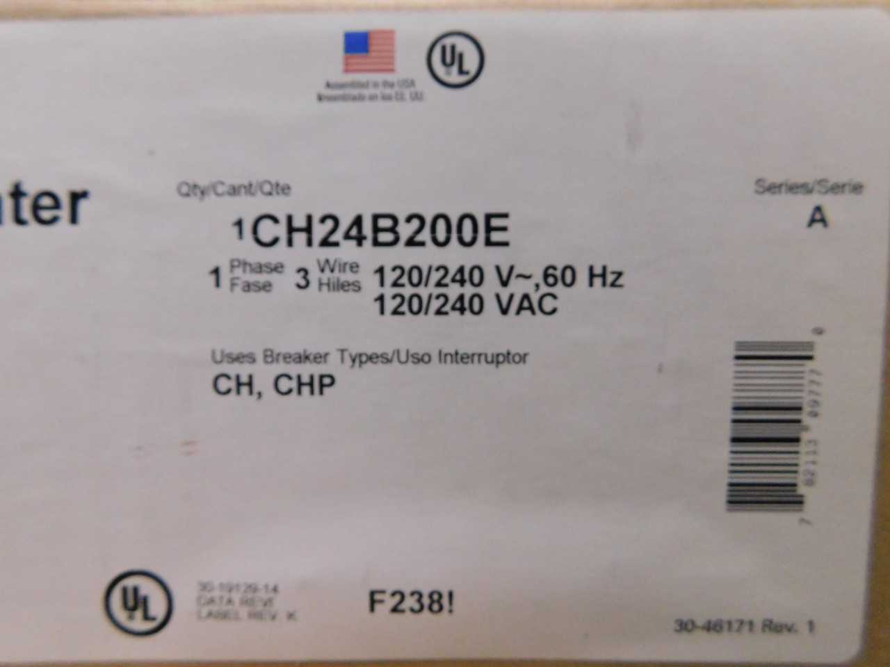 Lot of 2 Loadcenters - AUTOMATION & CONTROLS