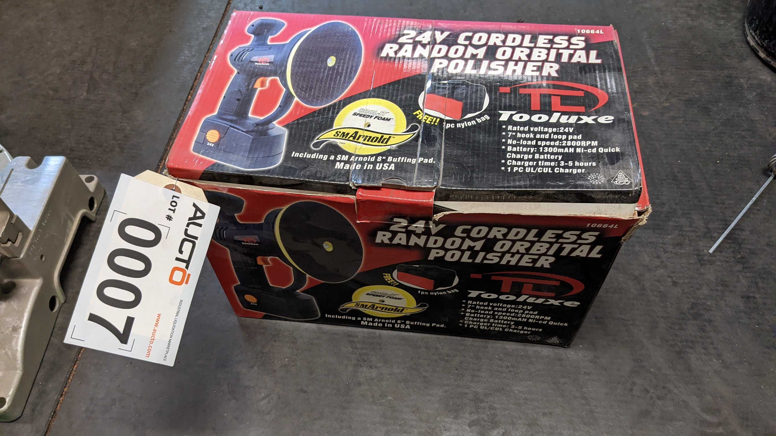 TOOLUXE CORDLESS POLISHER - INDUSTRIAL PARTS