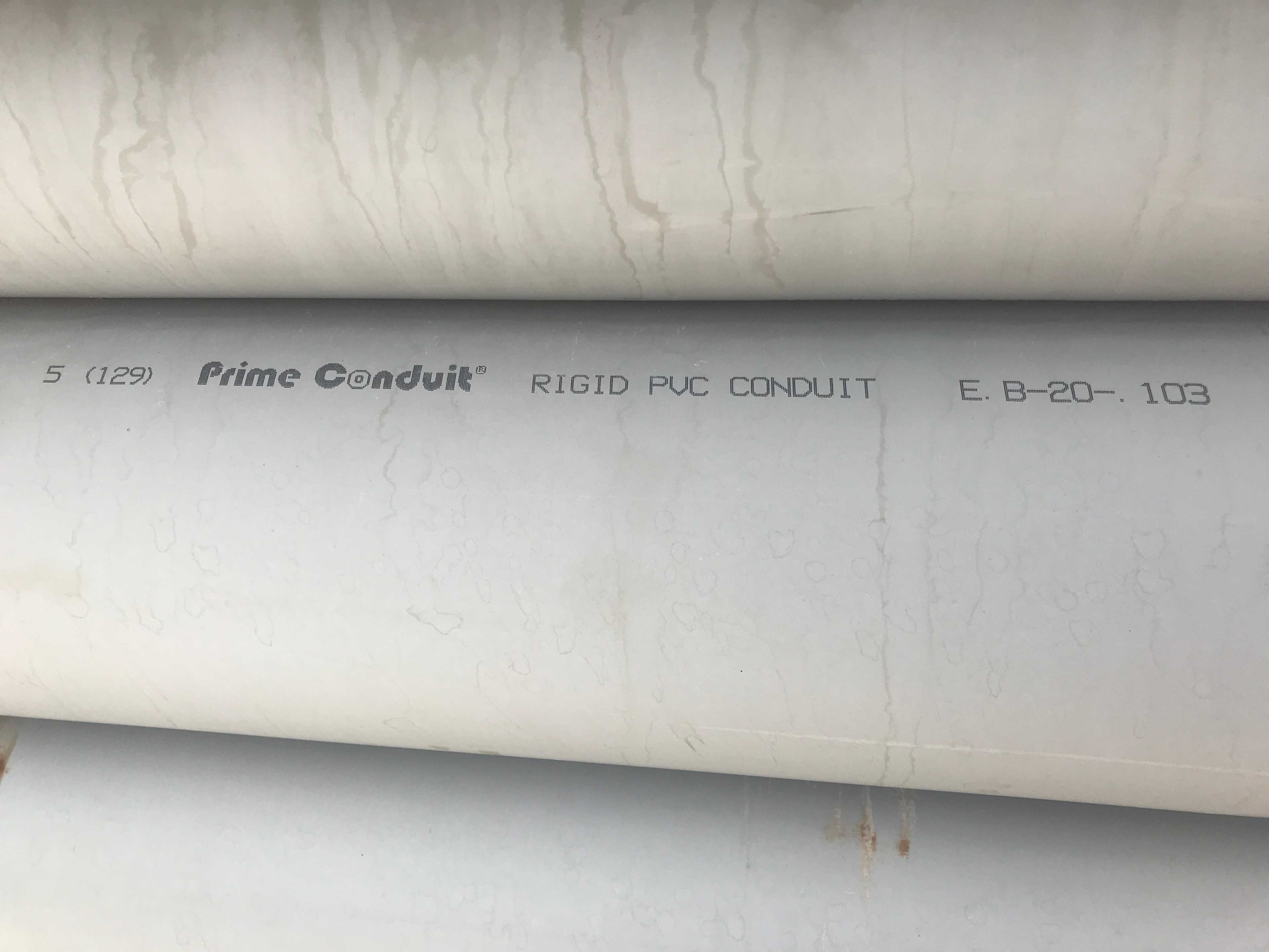 BULK LOT OF 3" & 4" PVC QTY 6,000 LF - PROCESS EQUIPMENT