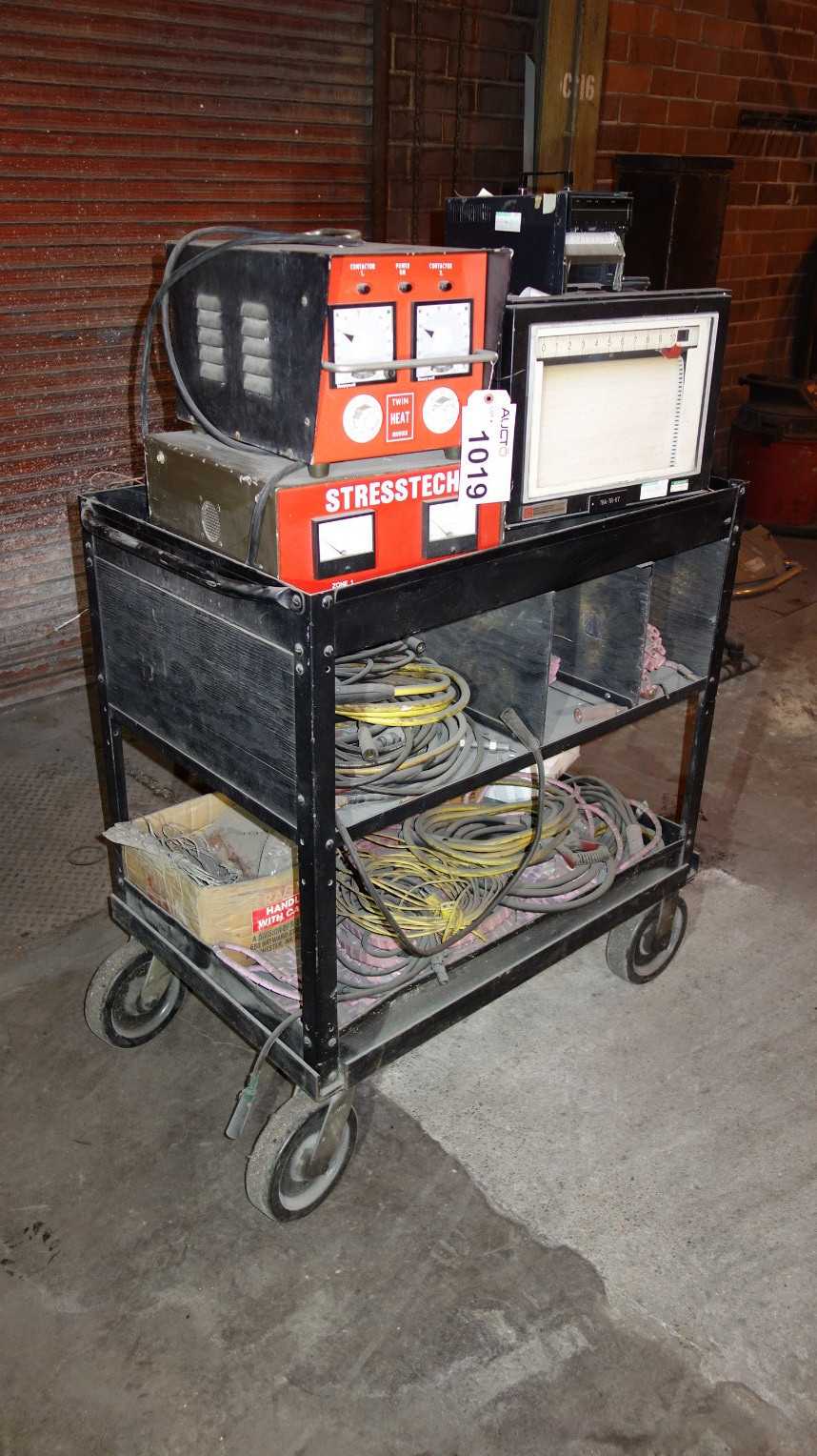 STRESSTECH AMMETER TESTER INSPECTION EQUIPMENT MOBILE CART - ELECTRIC POWER TOOLS