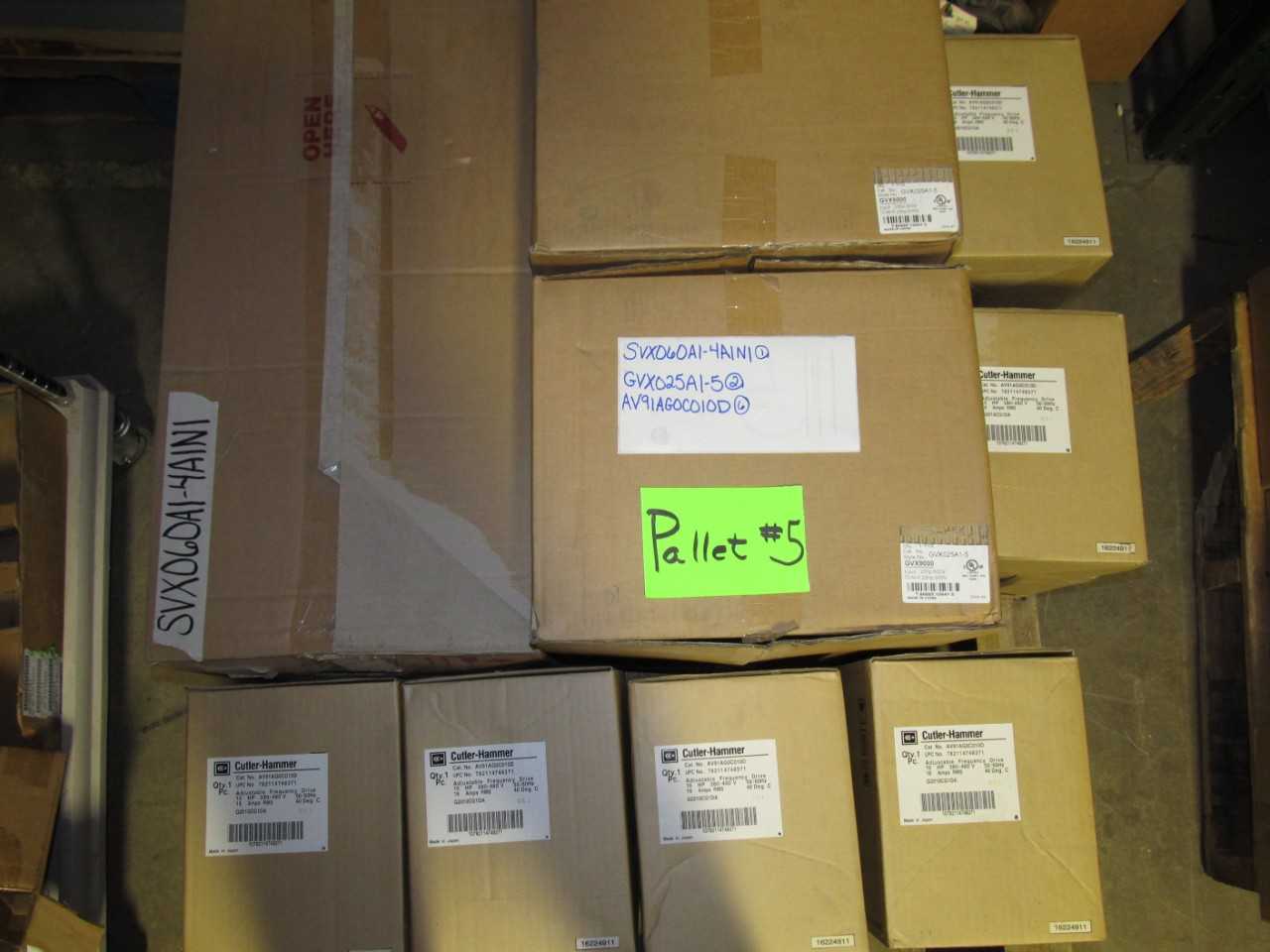 Lot of Eaton Frequency Drives - MOTOR DRIVES