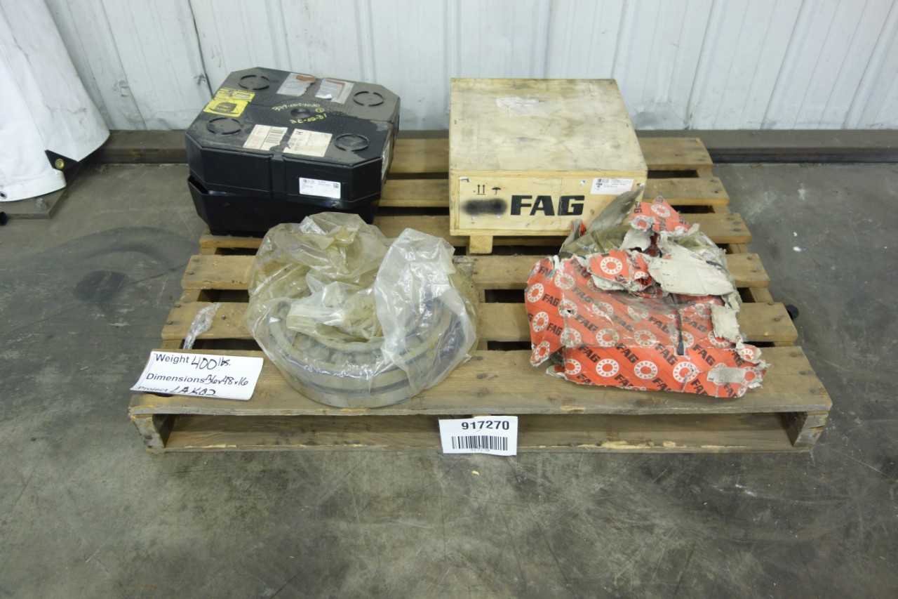 LOT OF 4 FAG ROLLER BEARINGS - BEARINGS