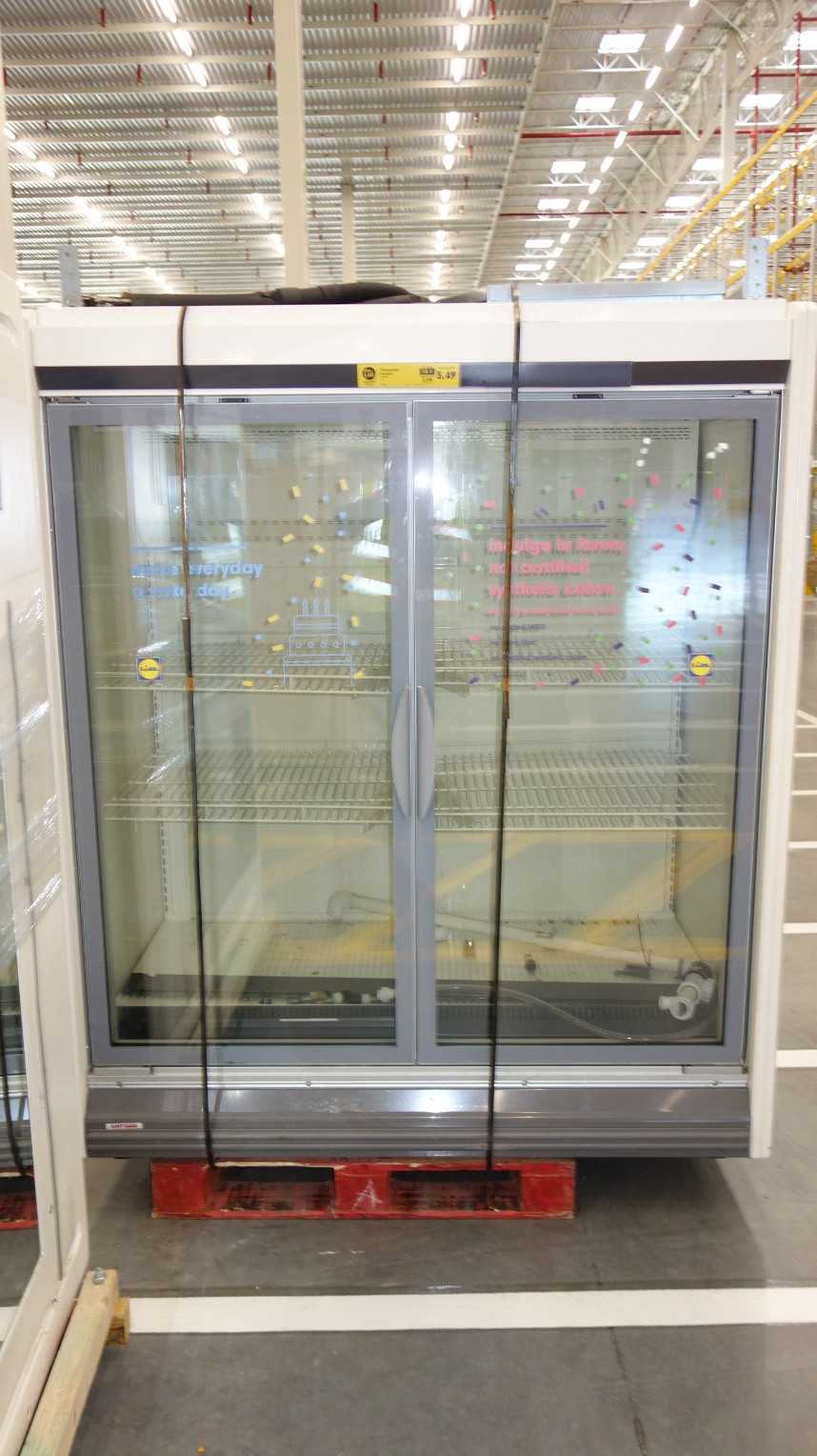 AHT VENTO GREEN MC FREEZE 156 2 DOOR MULTI-SHELF CHEST CAKE FREEZER 1.050W 208-240V-AC - 