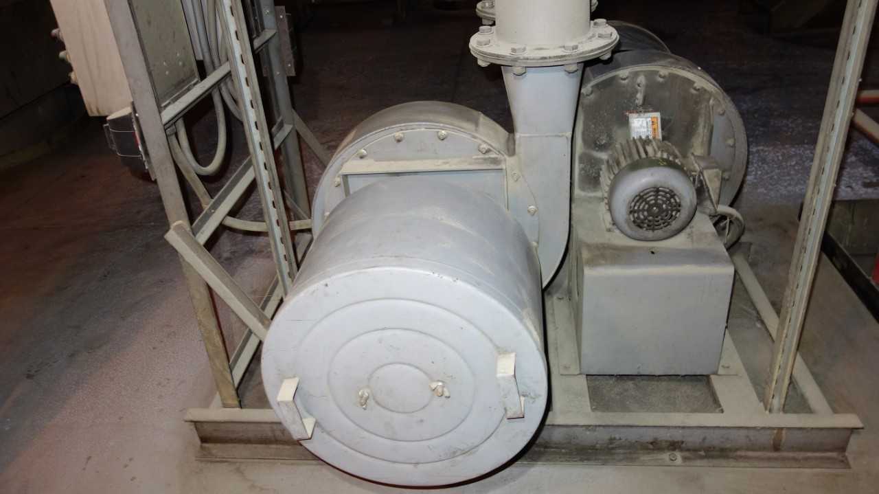 LOT OF 2 NEW YORK BLOWER 1508A05 5HP 230/460V-AC BLOWER MOTOR - BLOWER FAN