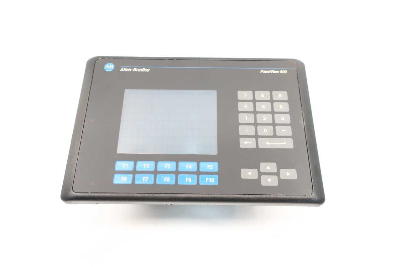 Allen Bradley 2711-B6C5 Panelview 600 Operator Interface Panel - AUTOMATION & CONTROLS