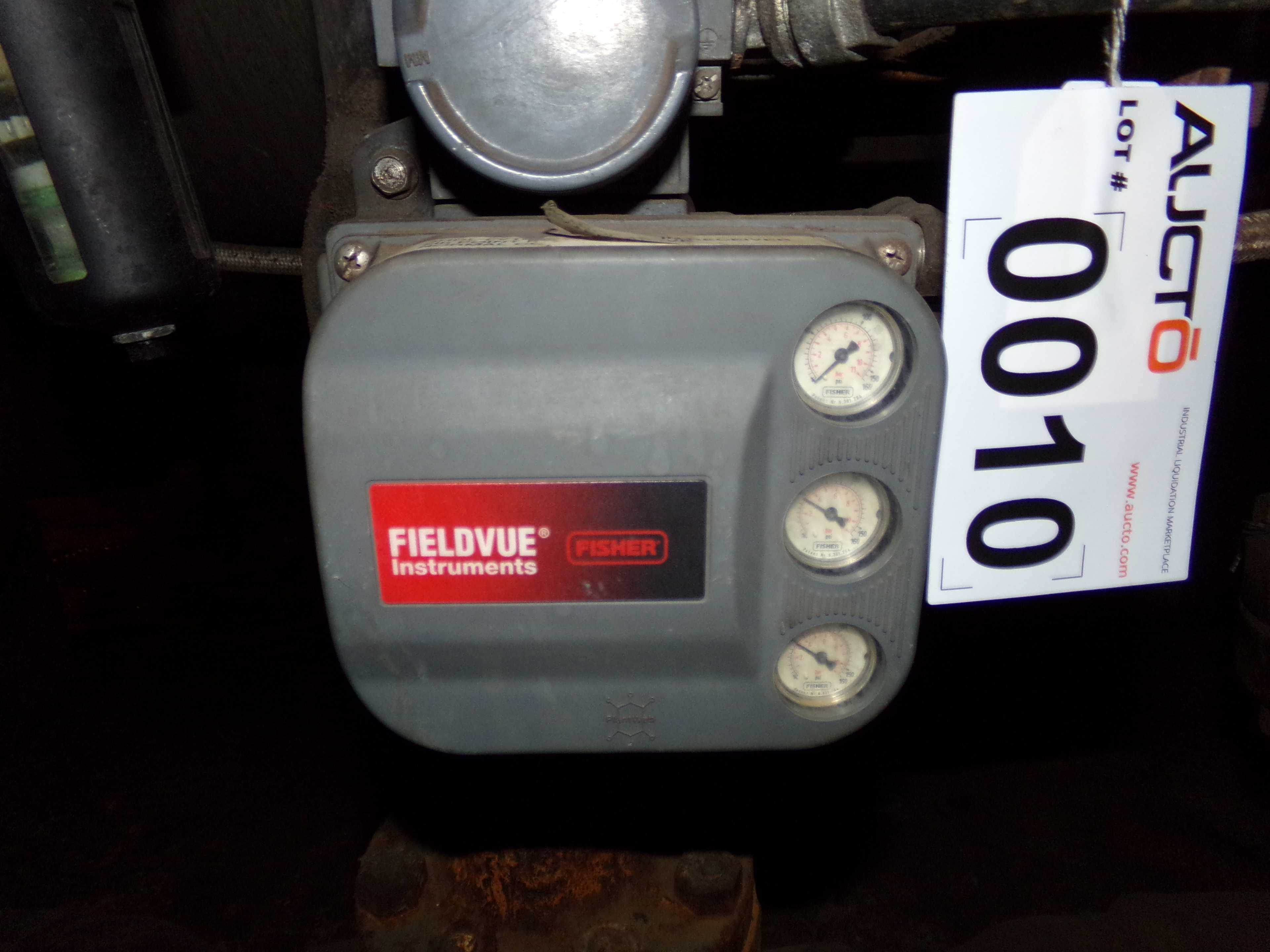 2002 FISHER CONTROLS DVC6010 FIELDVUE POSITIONER - CONTROL VALVE