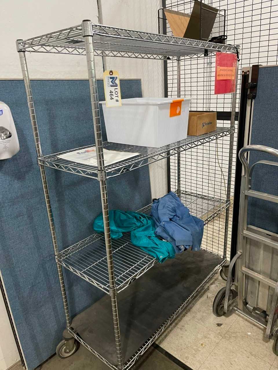 Bakers Rolling Rack No Contents - SHELVING