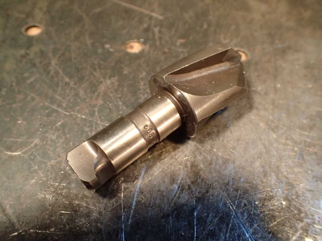 101-9100 1" 90 Degree Counterbore: 1/4" Pilot Hole 9/16" #1 Pin Drive Shank Used - HOLEMAKING TOOLS