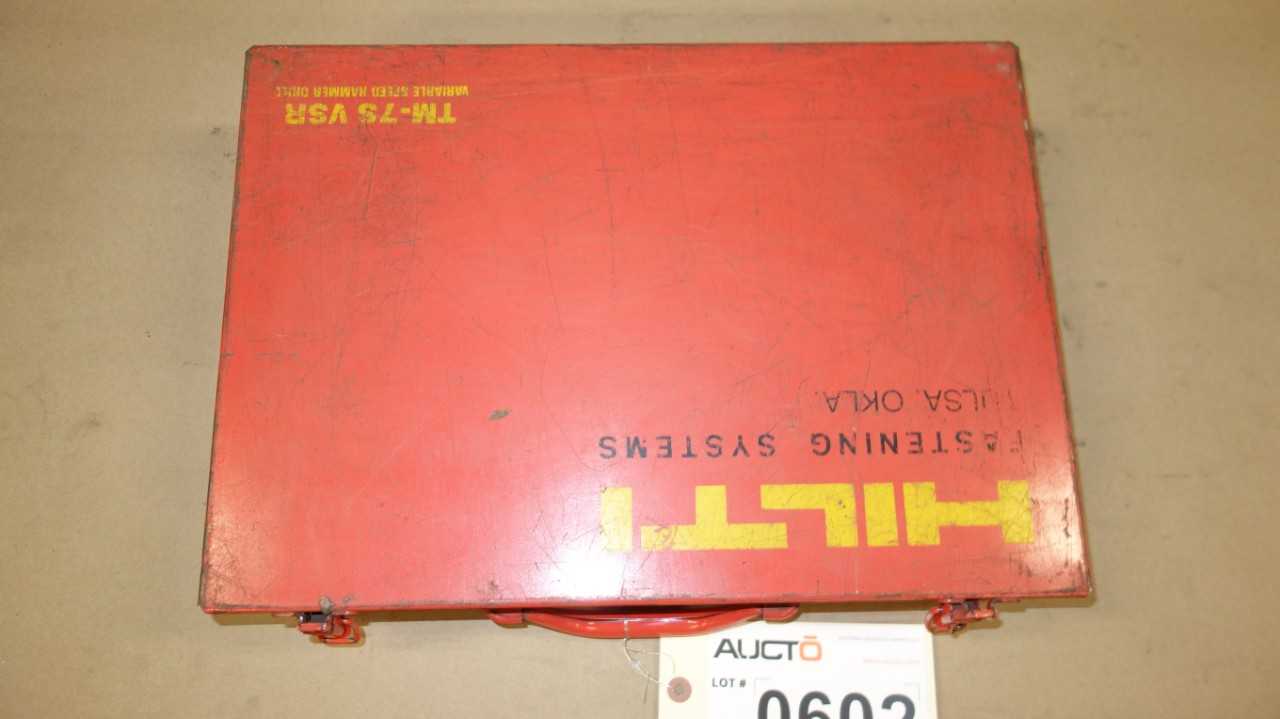 HILTI KWIK-TAPPER 2200 CORDED DRIVER TAPPER DRILL - ELECTRIC POWER TOOLS