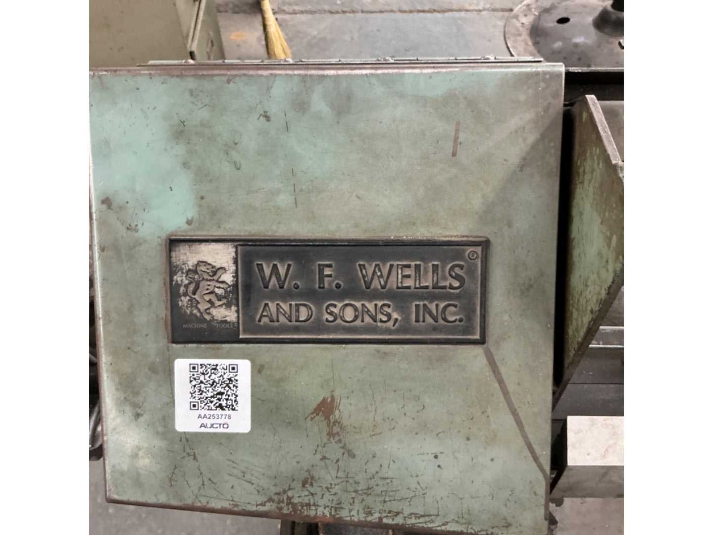 W.F. WELLS AND SONS, INC HORIZONTAL BAND SAW